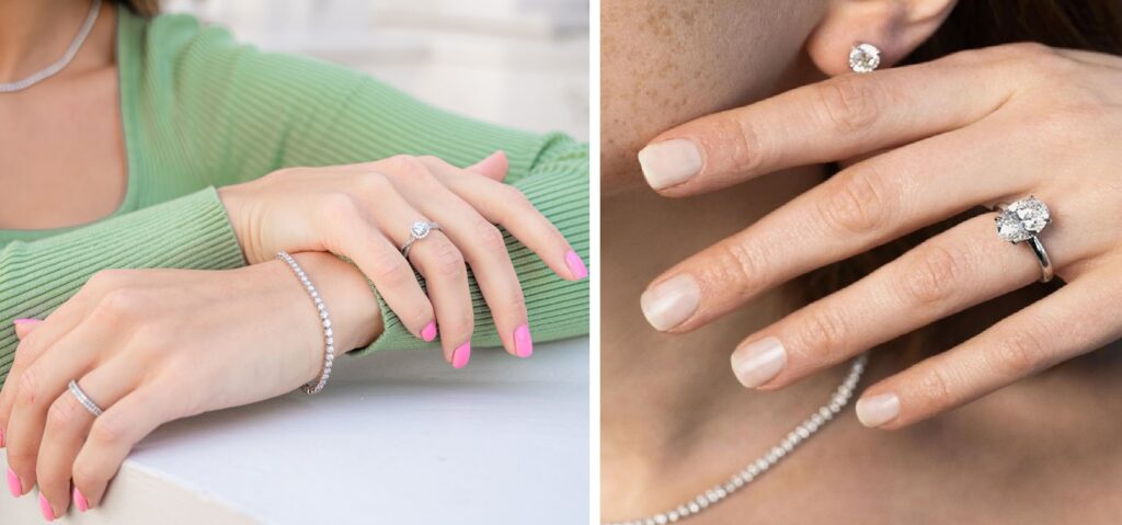 pear shaped engagement ring