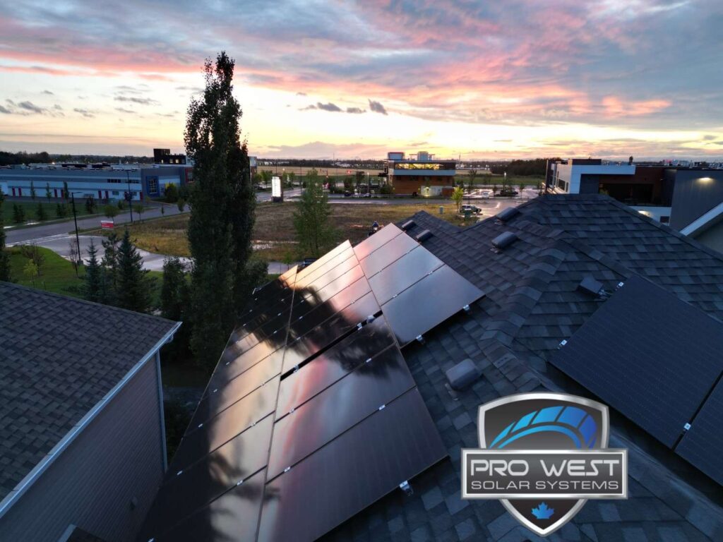 Edmonton solar panel installation
