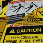 Right Warning Decals